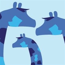 avalisa Animals Collection Wall Art - Giraffes