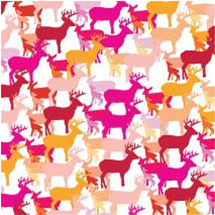 avalisa Animal Patterns Collection Wall Art - Deer Pattern