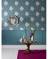 Graham & Brown Elixir Dauphin Wallpaper - Teal