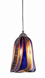 Oggetti Luce Amore Fiore Pendant - Cobalt